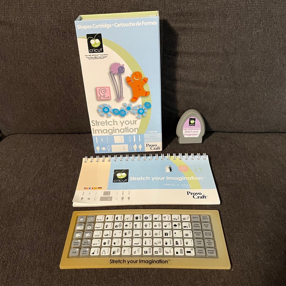 Cricut Stretch your Imagination Cartridge